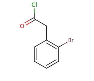 2-Bromophenylacetyl chloride (CAS 55116-09-1) - chemical structure image