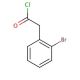 2-Bromophenylacetyl chloride (CAS 55116-09-1) - chemical structure image