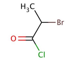 2-Bromopropionyl chloride (CAS 7148-74-5) - chemical structure image