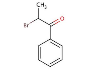 2-Bromopropiophenone (CAS 2114-00-3) - chemical structure image