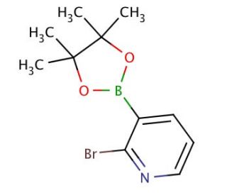 2-Bromopyridine-3-boronic acid pinacol ester (CAS 452972-12-2) - chemical structure image