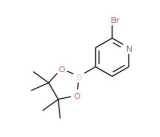 2-Bromopyridine-4-boronic acid pinacol ester (CAS 458532-82-6) - chemical structure image