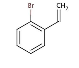 2-Bromostyrene (CAS 2039-88-5) - chemical structure image