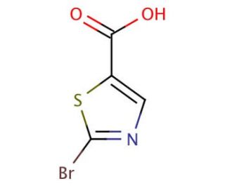 2-Bromothiazole-5-carboxylic acid (CAS 54045-76-0) - chemical structure image