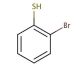 2-Bromothiophenol (CAS 6320-02-1) - chemical structure image