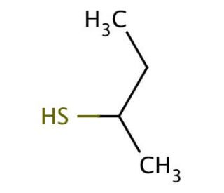 2-Butanethiol (CAS 513-53-1) - chemical structure image