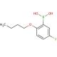 2-Butoxy-5-fluorophenylboronic acid (CAS 480438-62-8) - chemical structure image