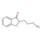 2-Butyl-1-indanone (CAS 76937-26-3) - chemical structure image