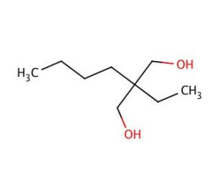 2-Butyl-2-ethyl-1,3-propanediol (CAS 115-84-4) - chemical structure image