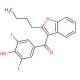 2-Butyl-3-(3,5-diiodo-4-hydroxybenzoyl)benzofuran (CAS 1951-26-4) - chemical structure image