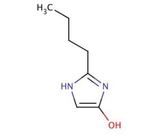 2-Butyl-5-hydroxy-1H-imidazole (CAS 1026802-97-0) - chemical structure image