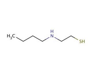 2-(Butylamino)ethanethiol (CAS 5842-00-2) - chemical structure image