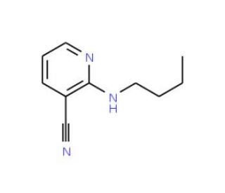 2-(Butylamino)nicotinonitrile (CAS 74611-50-0) - chemical structure image