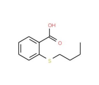 2-(Butylthio)benzoic acid - chemical structure image