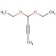2-Butyn-1-al diethyl acetal (CAS 2806-97-5) - chemical structure image