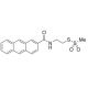 2-Carboxyanthracene MTSEA Amide (CAS 1159977-18-0) - chemical structure image