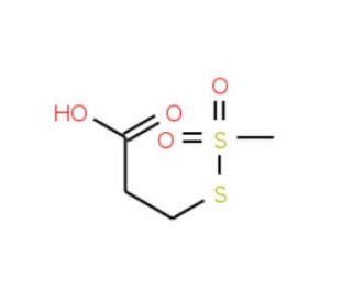 2-Carboxyethyl Methanethiosulfonate (CAS 92953-12-3) - chemical structure image