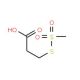2-Carboxyethyl Methanethiosulfonate (CAS 92953-12-3) - chemical structure image