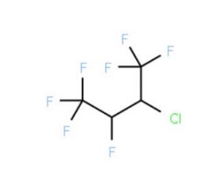 2-Chloro-1,1,1,3,4,4,4-heptafluorobutane (CAS 507453-83-0) - chemical structure image