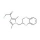 2-chloro-1-[1-(2,3-dihydro-1,4-benzodioxin-2-ylmethyl)-2,5-dimethyl-1H-pyrrol-3-yl]ethanone - chemical structure image