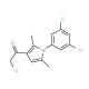 2-chloro-1-[1-(3,5-dichlorophenyl)-2,5-dimethyl-1H-pyrrol-3-yl]ethanone - chemical structure image