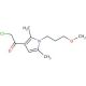 2-chloro-1-[1-(3-methoxypropyl)-2,5-dimethyl-1H-pyrrol-3-yl]ethanone - chemical structure image
