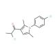 2-chloro-1-[1-(4-chlorophenyl)-2,5-dimethyl-1H-pyrrol-3-yl]propan-1-one - chemical structure image