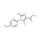 2-chloro-1-[1-(4-ethylphenyl)-2,5-dimethyl-1H-pyrrol-3-yl]ethanone - chemical structure image