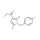 2-chloro-1-[1-(4-fluorobenzyl)-2,5-dimethyl-1H-pyrrol-3-yl]ethanone - chemical structure image