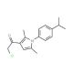 2-chloro-1-[1-(4-isopropylphenyl)-2,5-dimethyl-1H-pyrrol-3-yl]ethanone - chemical structure image