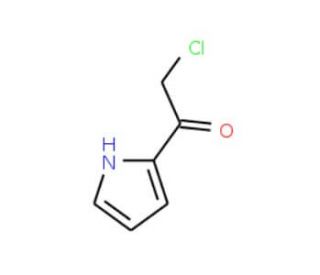 2-Chloro-1-(1H-pyrrol-2-yl)-ethanone (CAS 53391-62-1) - chemical structure image
