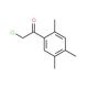 2-Chloro-1-(2,4,5-trimethyl-phenyl)-ethanone (CAS 62919-60-2) - chemical structure image