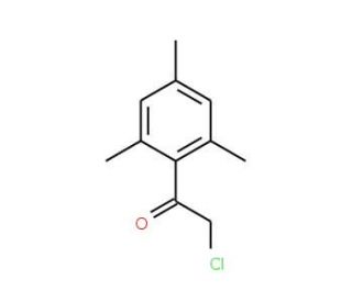 2-Chloro-1-(2,4,6-trimethyl-phenyl)-ethanone (CAS 50690-12-5) - chemical structure image