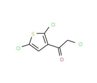 2-chloro-1-(2,5-dichlorothien-3-yl)ethanone - chemical structure image