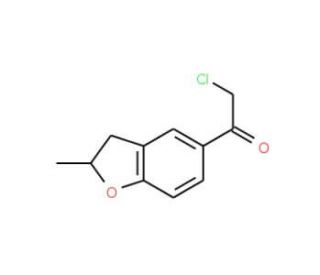 2-Chloro-1-(2-methyl-2,3-dihydro-benzofuran-5-yl)-ethanone - chemical structure image