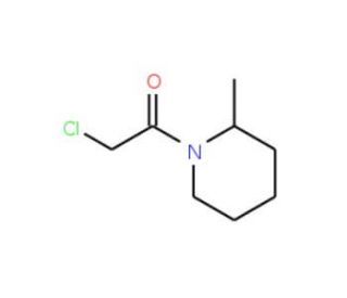 2-Chloro-1-(2-methyl-piperidin-1-yl)-ethanone - chemical structure image