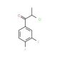 2-Chloro-1-(3,4-difluoro-phenyl)-propan-1-one - chemical structure image