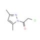 2-Chloro-1-(3,5-dimethyl-pyrazol-1-yl)-ethanone (CAS 36140-55-3) - chemical structure image