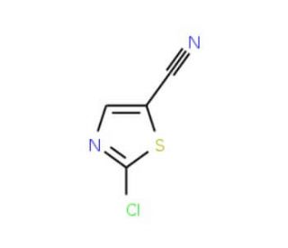 2-Chloro-1,3-thiazole-5-carbonitrile (CAS 51640-36-9) - chemical structure image