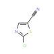 2-Chloro-1,3-thiazole-5-carbonitrile (CAS 51640-36-9) - chemical structure image