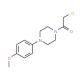 2-Chloro-1-[4-(4-methoxy-phenyl)-piperazin-1-yl]-ethanone - chemical structure image