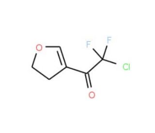 2-chloro-1-(4,5-dihydrofuran-3-yl)-2,2-difluoroethanone - chemical structure image