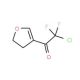2-chloro-1-(4,5-dihydrofuran-3-yl)-2,2-difluoroethanone - chemical structure image