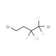 2-Chloro-1,4-dibromo-1,1,2-trifluorobutane (CAS 378-13-2) - chemical structure image