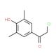 2-Chloro-1-(4-hydroxy-3,5-dimethylphenyl)-1-ethanone (CAS 40943-25-7) - chemical structure image