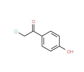 2-chloro-1-(4-hydroxyphenyl)ethanone (CAS 6305-04-0) - chemical structure image
