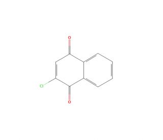2-Chloro-1,4-naphthoquinone (CAS 1010-60-2) - chemical structure image