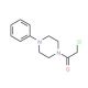2-Chloro-1-(4-phenylpiperazino)-1-ethanone (CAS 14761-39-8) - chemical structure image