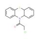 2-Chloro-1-(4a,10a-dihydro-phenothiazin-10-yl)-ethanone - chemical structure image