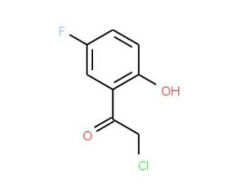 2-chloro-1-(5-fluoro-2-hydroxyphenyl)ethan-1-one (CAS 2002-75-7) - chemical structure image